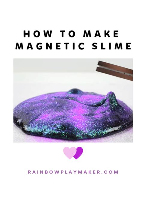 How To Make Magnetic Slime A Fascinating Diy Project