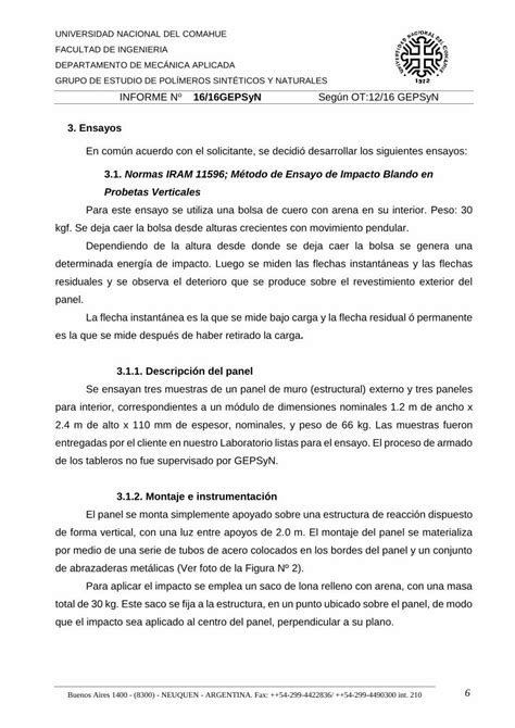 PDF Ensayos Mecánicos de Paneles Estructurales 2017 01 11 1