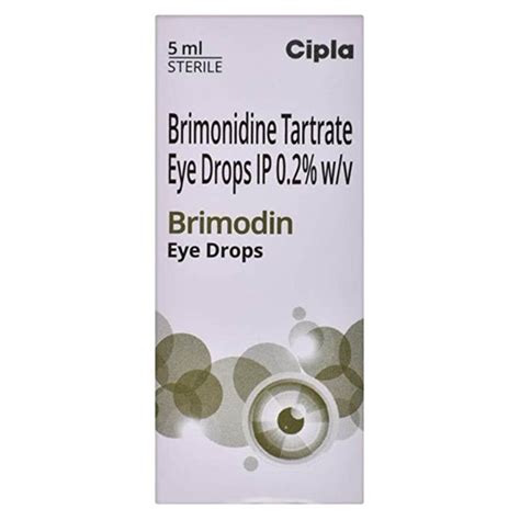 Brimodin Brimonidine Tartrate Eye Drops Ip At Rs 48piece In New Delhi