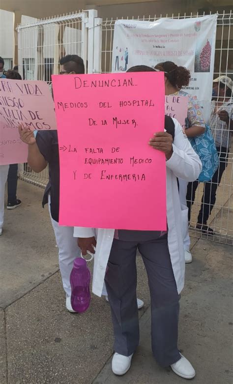 Médicos De Comitán Protestan Por Falta De Insumos Para Enfrentar El