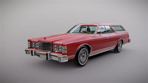 Ford Ltd Wagon 3d Model By Andras Pall Pallandras 9140bf7