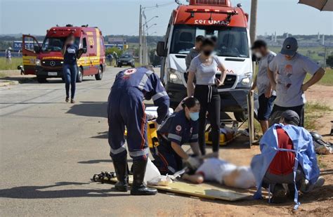 Tr S Pessoas Ficam Feridas Em Acidente Entre Motos Na Avenida Ipanema