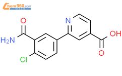 Carbamoyl Chlorophenyl Pyridine Carboxylic Acid