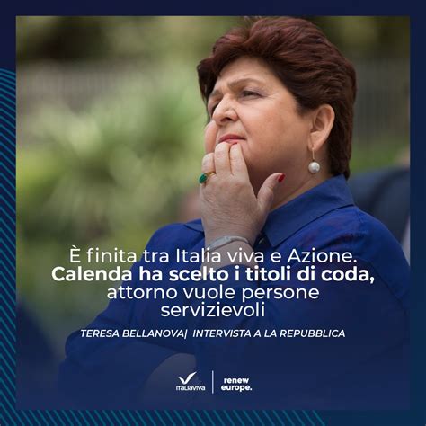 Italia Viva On Twitter Non Si Costruisce Un Soggetto Politico