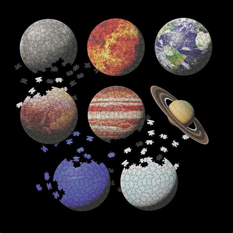 Planets Jigsaw Puzzles 8in1 - Mind Games