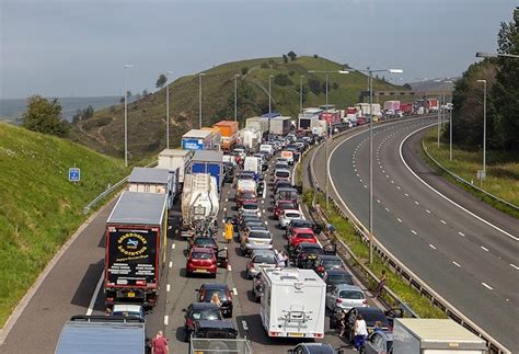 Rochdale News News Headlines Lorry Fire On M62 Causes Lengthy