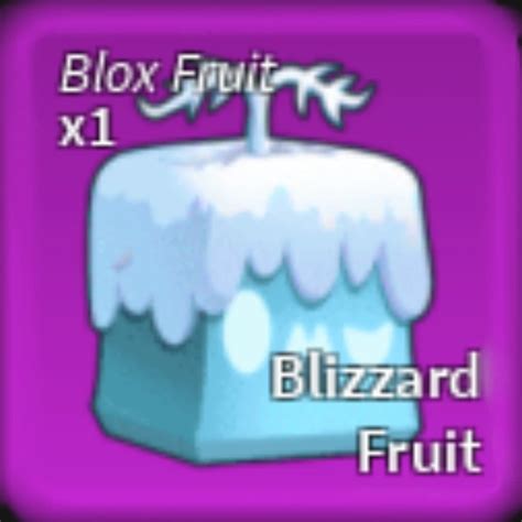 Fruta Blizzard Blox Fruits Roblox Dfg