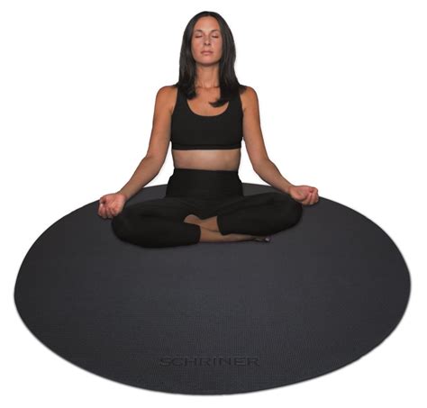 Pro Meditation Mat 4ft Round 8mm Thick Ultra Comfortable Etsy