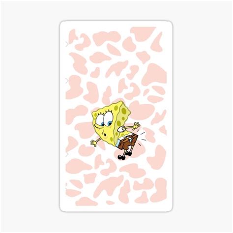 Spongebob Ripped Pants Sticker By Goofygoober69 Redbubble