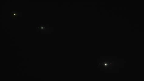 Three airplanes in the night sky 28562686 Stock Video at Vecteezy