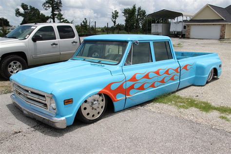 Chevy Dooley Pickup Truck with Flames