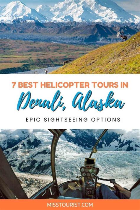 7 Best Denali Helicopter Tours ️ Epic Sightseeing Options