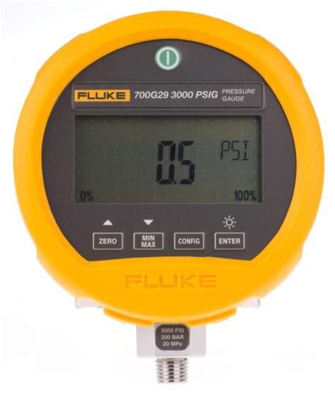 Fluke G Fluke Fluke G Digital Pressure Gauge Bar Bottom