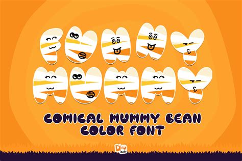 Funny Mummy Font By Dmletter31 · Creative Fabrica