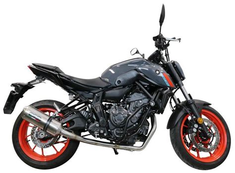 Scarico Completo GPR Satinox Yamaha MT 07 21 24 Omologato Con