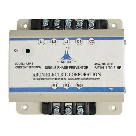 Arun 50 Hz SP 1 Single Phase Preventor Voltage 415 V 1 To 3 HP At Rs