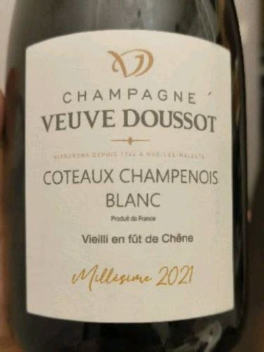 Veuve Doussot Coteaux Champenois Vivino US