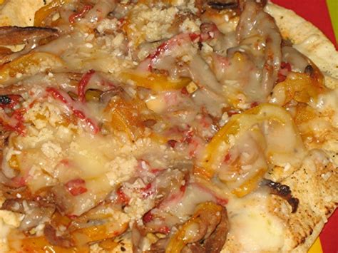 Individual Roast Beef Pizza Recipe Genius Kitchen