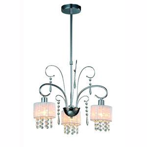 Lustre De Cristal Bra Os Sirius Branco Leroy Merlin