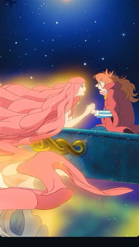 Ponyo Wallpaper Fujimoto And Granmamare In 2024 Studio Ghibli Art