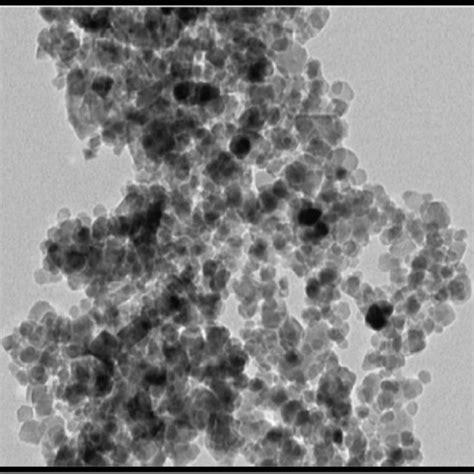 Tem Image Of Multiphase Iron Oxide Nanoparticles Goethite Nanorods And