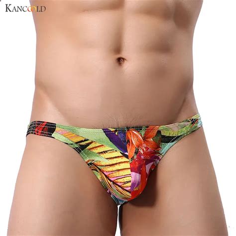 Plus Size M Xxl 5 Colors Men Sexy Lingerie Breathable Printing