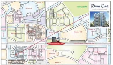 Dream Developers Dream Coral Map Sector 2 Ulwe Navi Mumbai Location Map