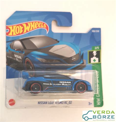 Hot Wheels Nissan Leaf Nismo RC Autómodell Neked