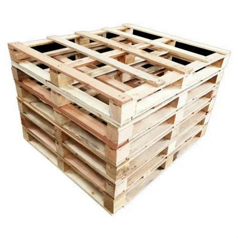 Rectangular Export Wooden Pallet At Rs 500 Cubic Feet In Navi Mumbai