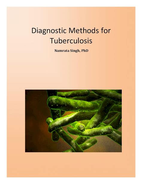 PDF Diagnostic Methods For Tuberculosis DOKUMEN TIPS