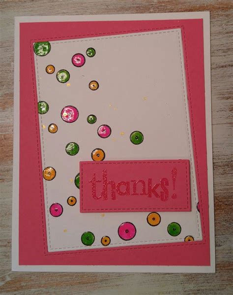 handmade card handmade cards cards thanks card thank you card BlueKat Designs GainesvilleKat