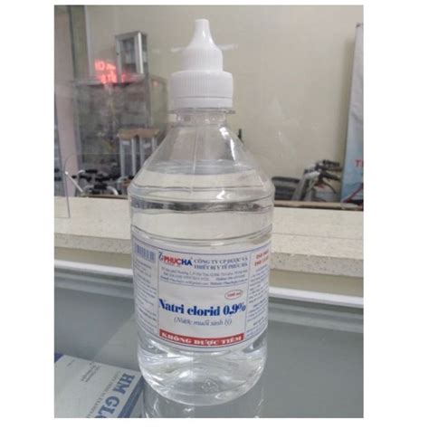 Nước Muối Sinh Lý Natri - Clorid 0,9% Dùng Súc Miệng Sát Khuẩn Chai ...