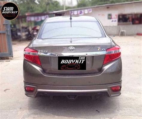 Trd No Exhaust Tips Bodykit For Vios Color Trgtw