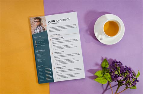 Modern Resume Design on Behance