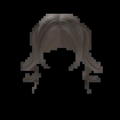 Dirty Blonde Curled Pigtails W Face Framing Bangs Roblox Item Rolimon S