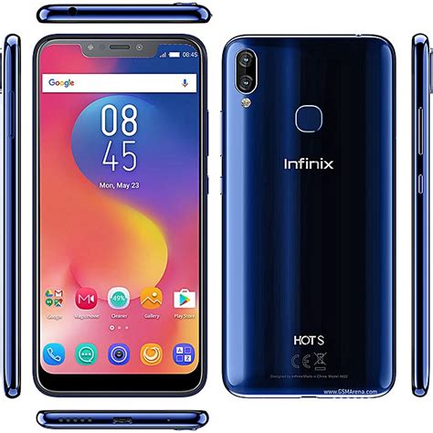 Buy Infinix Infinix Hot S3X 6 2 3GB RAM 32GB ROM 16MP 13MP Camera Blue Online Jumia Uganda