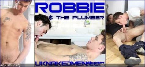 UK Naked Men Robbie The Plumber