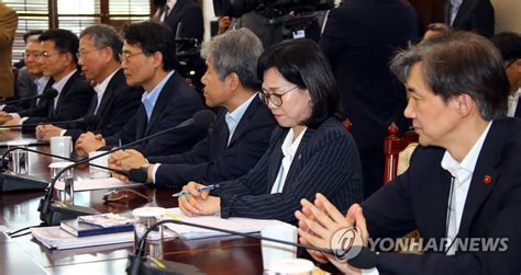 수석보좌관 회의 참석한 김혜애 기후환경비서관 연합뉴스