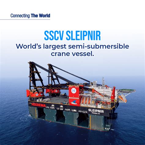 Sleipnir the largest crane vessel in the world – IFS Neutral Maritime