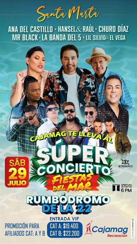 Super Concierto Fiestas Del Mar Cajamag