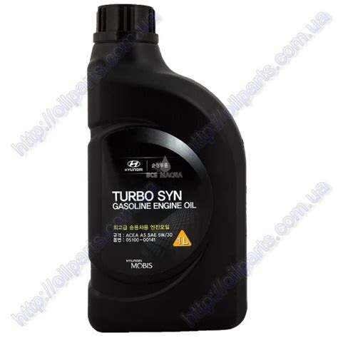 Масло Mobis Hyundai/KIA Turbo SYN Gasoline 5W-30 (1л.) | Товар