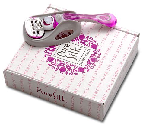 Pure Silk Shave Club Starter Kit | Razors, Refills and Cream for Women