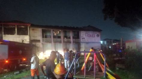 Fire Guts Radio Nigeria Lagos Office Archives Punch Newspapers