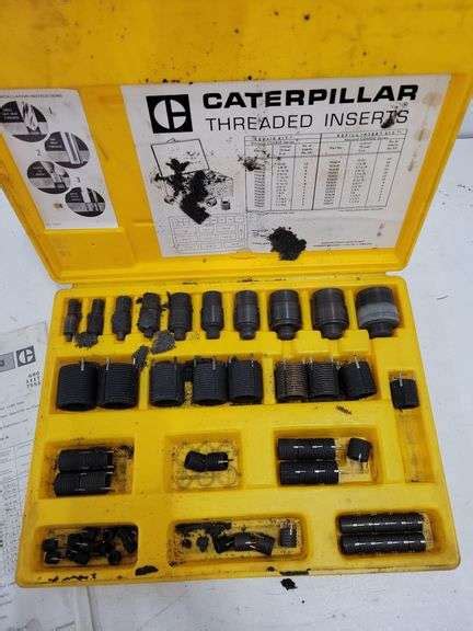 Caterpillar Threaded Inserts Yorkton Auction Centre