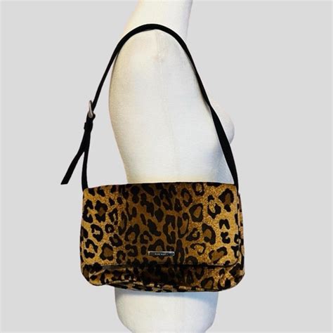 Nine West Bags Nine West Y2k Cheetah Print Velvet Shoulder Bag