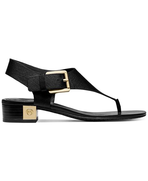 Michael Kors London Thong Block Heel Sandals And Reviews Sandals