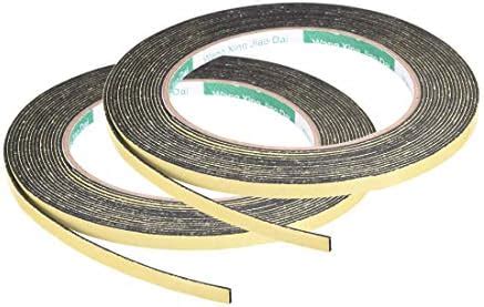 Uxcell Sealing Foam Tape 10mm Wide 1mm Thick 5m 16 4ft Long Self