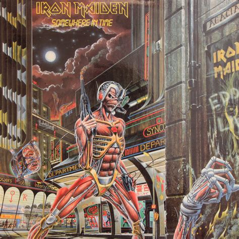 Iron Maiden - Somewhere In Time (Vinyl, LP, Album, Repress) | Discogs