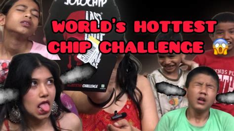 WORLDS HOTTEST JOLO CHIP EATING CHALLENGE SPICY Challenge