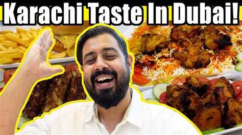 Karachi Taste In Dubai Food Vlog With Jazzy YouTube